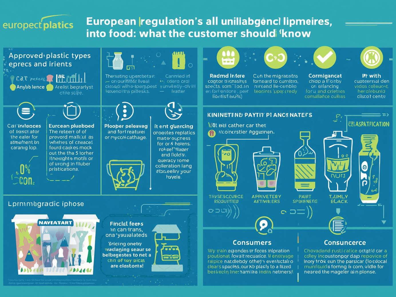 Normativas europeas sobre migración de materiales plásticos al alimento: lo que el cliente debe saber